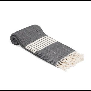 Olive and Linen Turkish towel